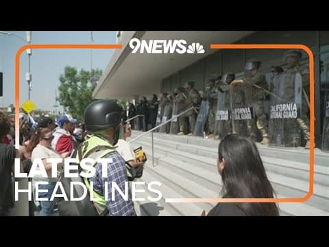 Latest Headlines | Trump and Newsom square off over LA protests