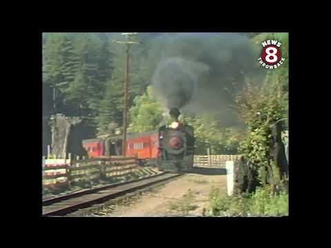 Skunk Train in California 1978