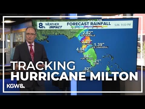 Hurricane Milton set to make landfall along Florida's Gulf Coast
