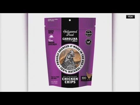 Dog treats recalled due to potential salmonella contamination