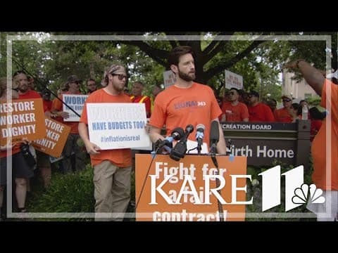 Minneapolis park workers officially go on strike