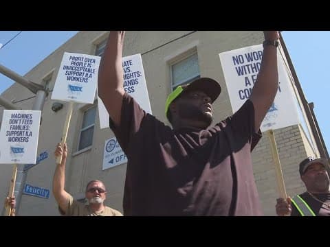 Workers strike at Port of New Orleans and up the East Coast