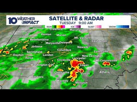 Tracking storms and showers in central Ohio | Live weather updates, radar