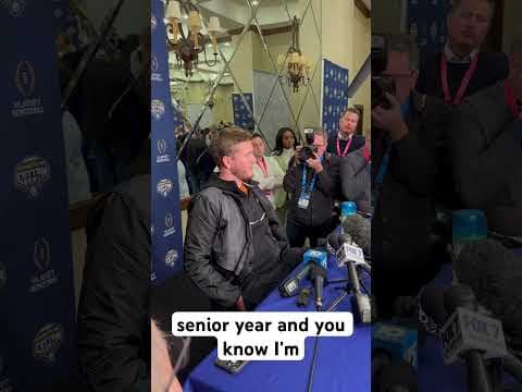 Texas QB Quinn Ewers talks about his brief time at Ohio State.