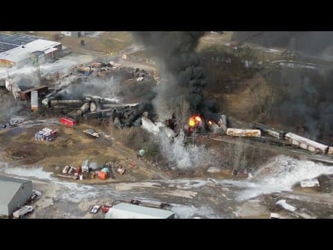 Contaminated waste shipments from Ohio derailment to resume