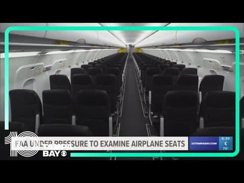 FAA under pressure to examine airplane seats