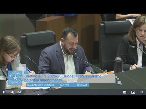 Dallas City Council discusses cuts to zoo, arboretum amid budget talks