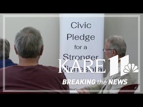 Minnesota lawmakers sign 'pro-civility' pledge