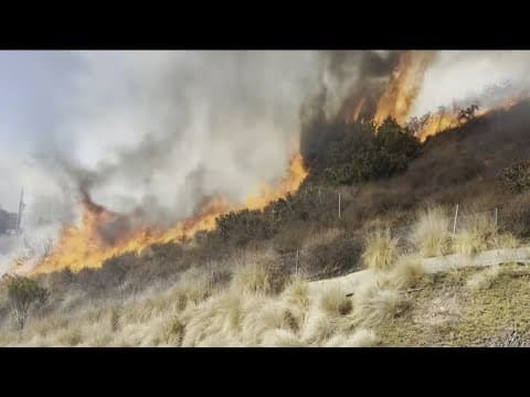Evacuation orders lifted on Friars Fire near Fashion Valley Mall