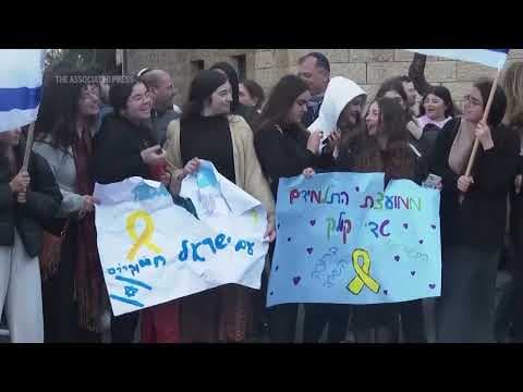 Freed Israeli hostage returns home to Jerusalem