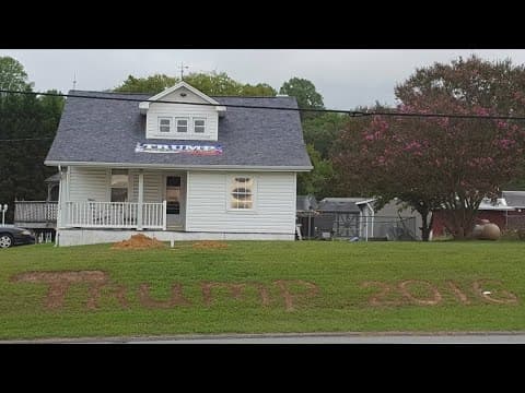 Maryland woman says she's loudest Trump supporter in Calvert Co.