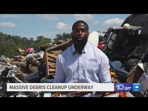 Where will all the debris go after Hurricane Helene?