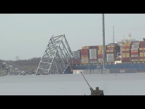 Latest headlines | Ship sent mayday before colliding with Baltimore's Key Bridge