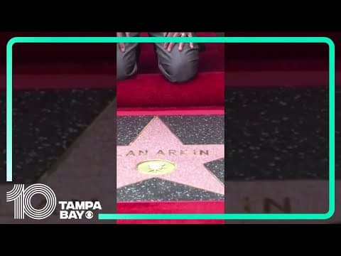 RIP Alan Arkin: Here he is getting a star on the Hollywood Walk of Fame
