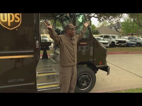 Cypress community gives back to UPS driver of 35 years