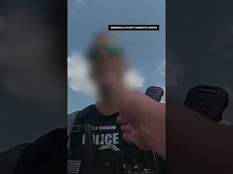 Orlando police officer drives off after being pulled over for speeding