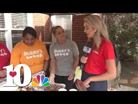 Buddy's Backyard BBQ with the Green family