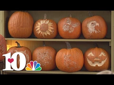 The woman behind Dollywood's pumpkin carving
