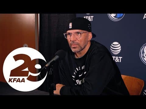 Dallas Mavericks vs. Orlando Magic | Jason Kidd pre-game presser