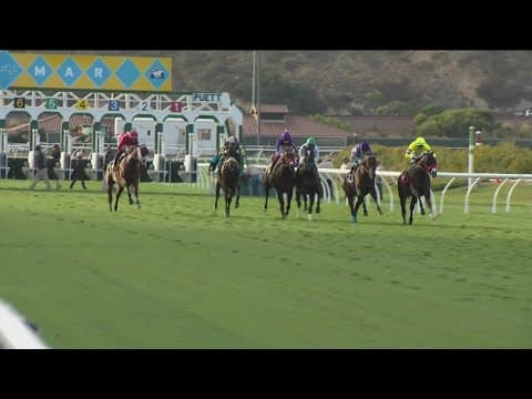 And they're off! Del Mar Thoroughbred Club's fall season kicks off