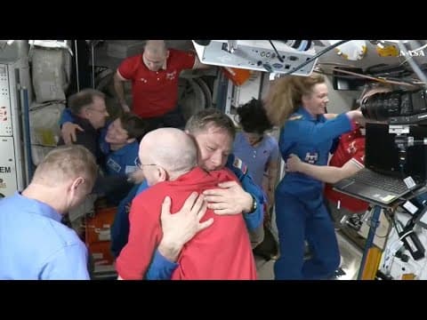 NASA's stuck astronauts leaving International Space Station