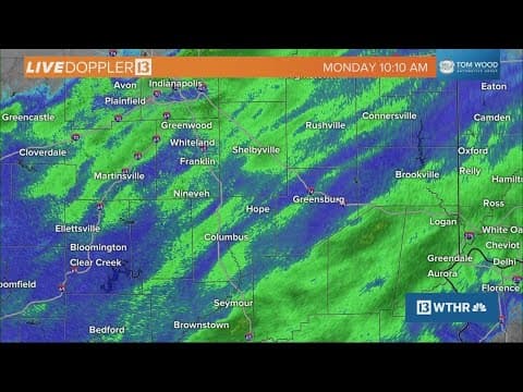 11 a.m. Monday update on winter snow storm in Indiana | Weather Impact Alert