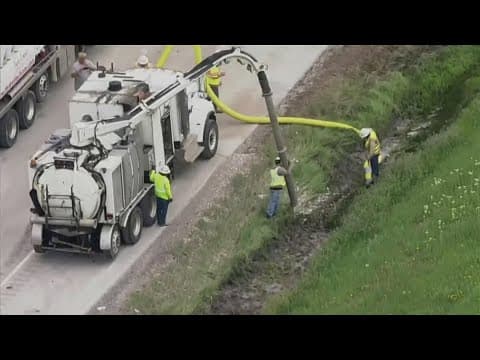 Semi-truck carrying coins crashes, scattering dimes across U.S. 81/287 in Alvord, officials say