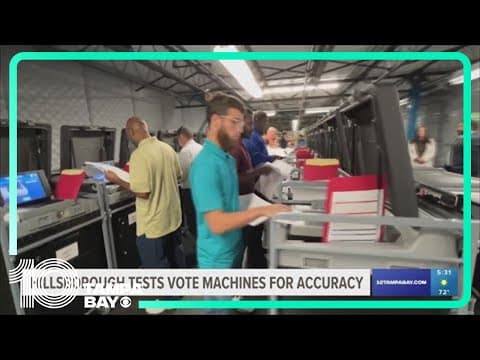Hillsborough tests voting machines for accuracy, hoping transparency will address concerns