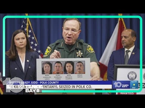 Sheriff Grady Judd details record-breaking fentanyl drug bust
