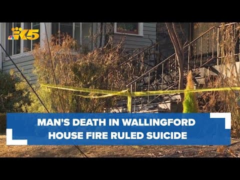 Among 4 dead in Wallingford house fire, one man's death ruled a suicide