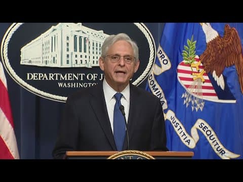 AG Garland appoints David Weiss as special counsel in Hunter Biden probe