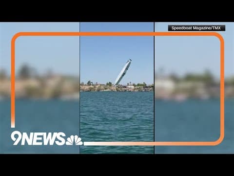 Powerboat Goes Airborne, Flips Midair While Attempting to Set Speed Record