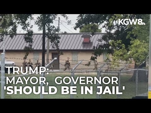 Trump calls to jail Chicago mayor, Illinois governor as he deploys National Guard troops