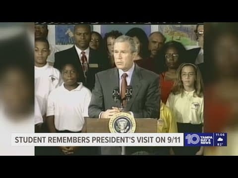 Former Sarasota elementary student reflects on Bush’s visit on 9/11