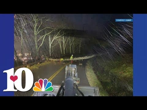 Rain, wind cause issues in the Smokies