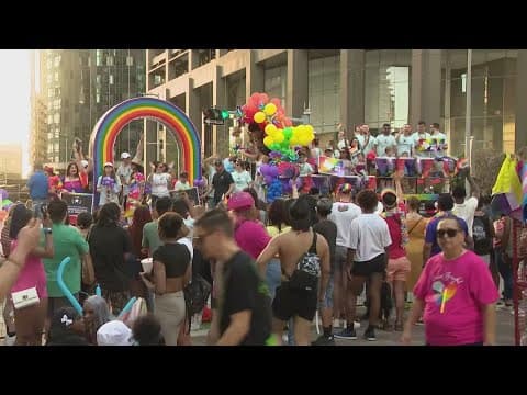 Houston's 46th annual Pride parade and festival draws large crowds to downtown