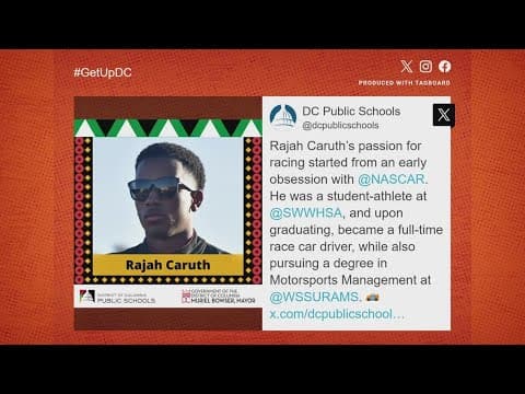 DC native Rajah Caruth gets first NASCAR win | Get Uplifted