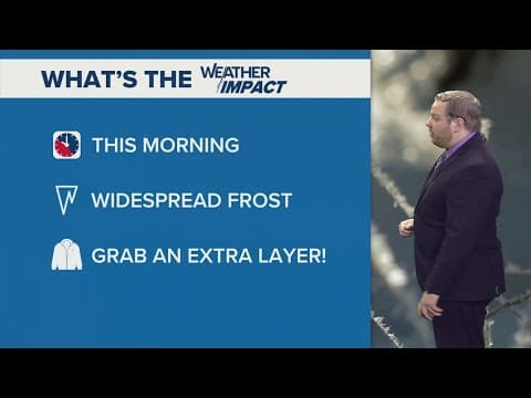 Columbus, Ohio weather forecast for April 17, 2025 | Early frost to set up a beautiful afternoon