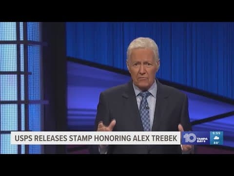 'Who is Alex Trebek?': USPS honors late 'Jeopardy!' host with Forever stamp