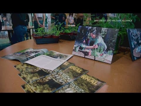 San Diego Zoo's native biodiversity group unites students around conservation