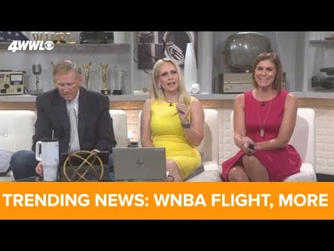 Trending News: Controversial Commencement speech, WNBA players take flight, Best burger