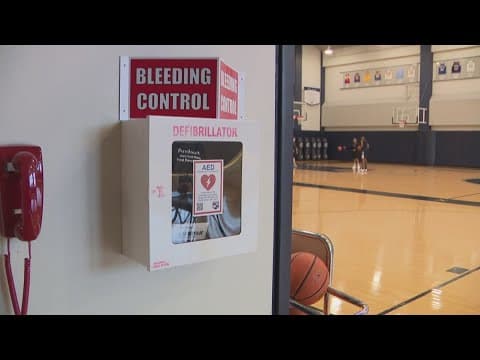 Quick thinking by Georgetown basketball staff saves referee that collapsed on court