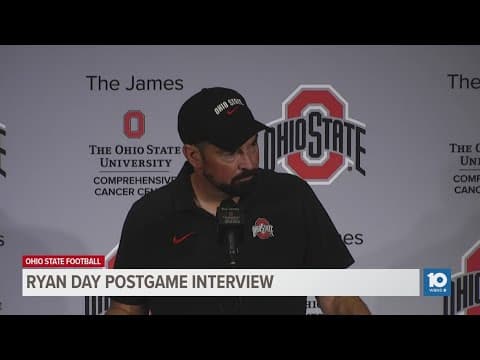 Ryan Day postgame interview | Ohio State vs Iowa