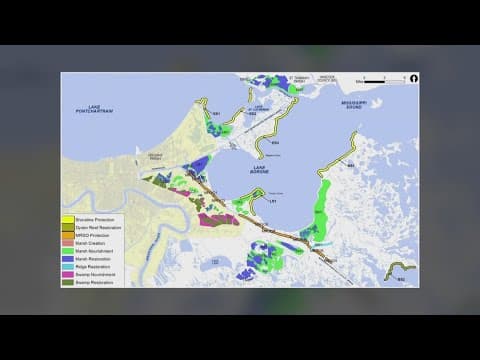 Coastal restoration plan faces delays