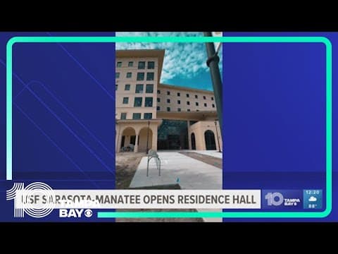 First residence hall at USF's Sarasota-Manatee campus opens