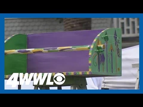 Jockeying for the best spots for parade views