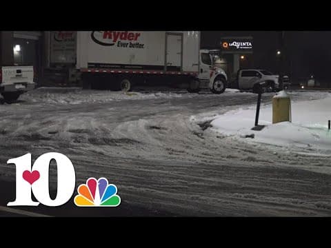 Watching road conditions in Blount County