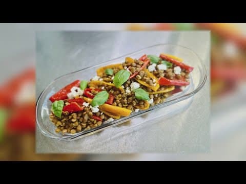 Brittany's Bites: Sweet peppers and lentils