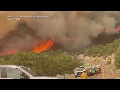 Wildfires cause destruction in area of Grand Canyon