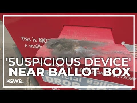 Bomb squad called to downtown Vancouver over suspicious device near ballot box